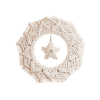 Decorative star-shaped wool